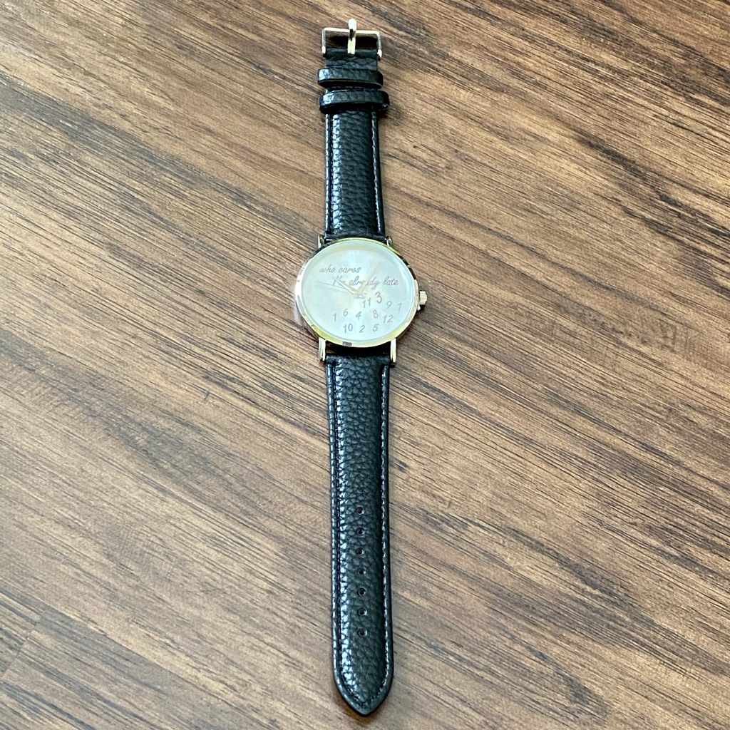 Stainless Steel Back Watches In Genuine Leather